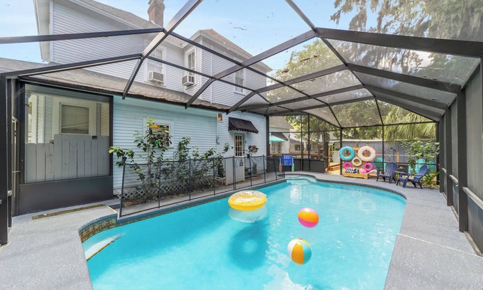 Historic District Apartment | Private historic district apt with pool-suite B