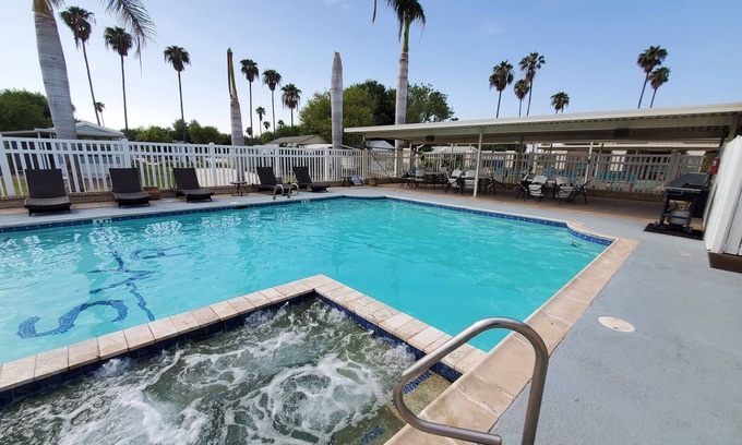 Mission House | Private home with pool in gated community