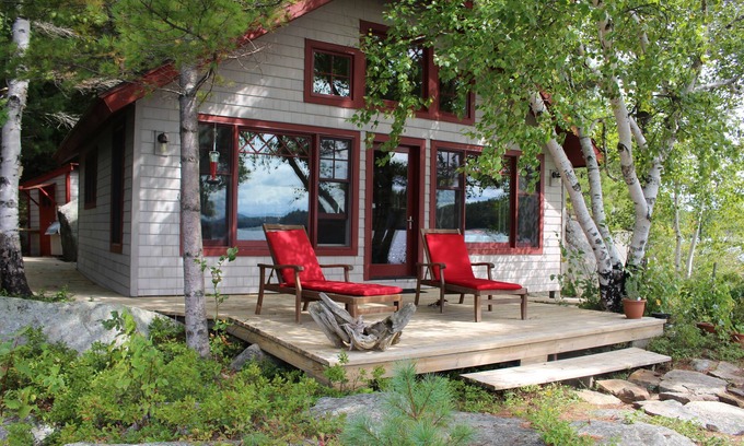 Tupper Lake House | Private Island secluded on pristine Tupper Lake.