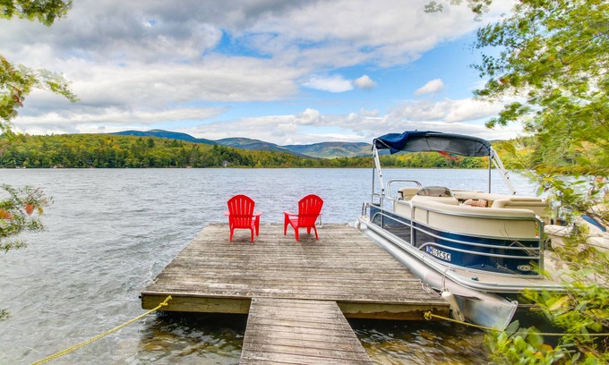Stoneham Cottage | Private Island w/2 Cottages on Kezar Lake!
