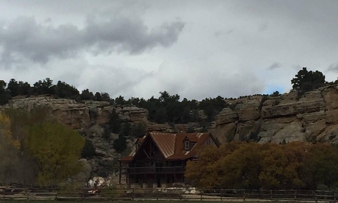 Escalante House | Private level of the home is located on a private 160 acre ranch
