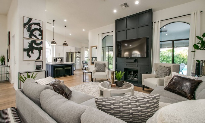 Arabian Views House | Private Luxury Sanctuary on Huge Lot in North Scottsdale/HTD Pool, Game Room!