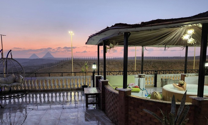 Pyramids Gardens House | Private Oasis Panoramic Pyramids View Relax Jacuzzi