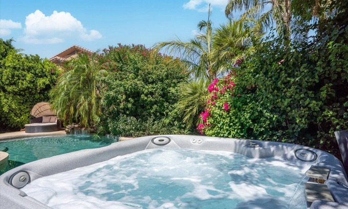 Arabian Views House | Private Oasis - Pool, Spa, Firepit, and Pool Table