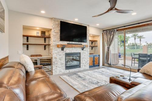 Palm Valley House | Private Patio and Golf Course View Goodyear Retreat