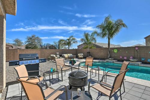 San Tan Valley House | Private Pool and Hot Tub San Tan Valley Home