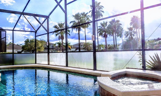 Kissimmee Villa | Private Pool & Spa Only 8 mi to Disney! Gated Community Book 7+ Nights & Save!