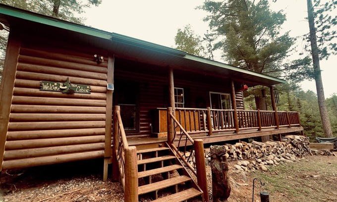 Mercer Cabin | Private & Quaint Cabin in Mercer. Close To Town With Many Northwoods Amenities.