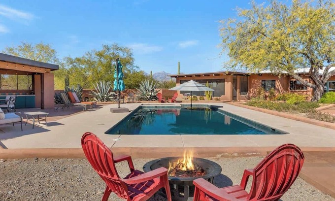 Tanque Verde House | Private Ranch Retreat, Mtn. Views, Salt Pool & Spa