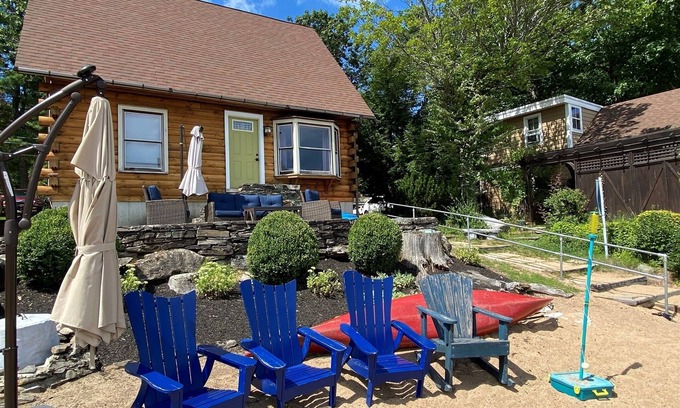 Standish Cabin | PRIVATE SANDY BEACH ON SEBAGO LAKE! Enjoy your own 33' private sandy beach in this 3-bedroom 1 bath cabin. You are also just steps away from a 300' association beach.
