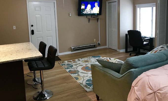 Fayetteville Apartment | Private Studio Furnished Apartment