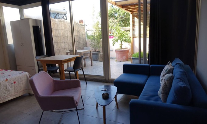 Beirut Central District Apartment | Private Studio, nice terrace , special location, calm area in Ashrafieh region.
