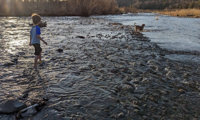 Osceola RV Rental | Private tent camping along the Salmon River on 165-acre Farm.