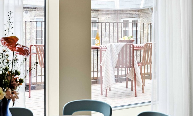 Copenhagen City Centre Apartment | Private terrace, 2 bedroom apartment — Courtyard