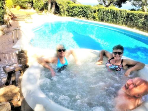 Santa Cristina de Aro Villa | Private Villa in Sant Feliu de Guixols Costa Brava Pool Overlooking Bay