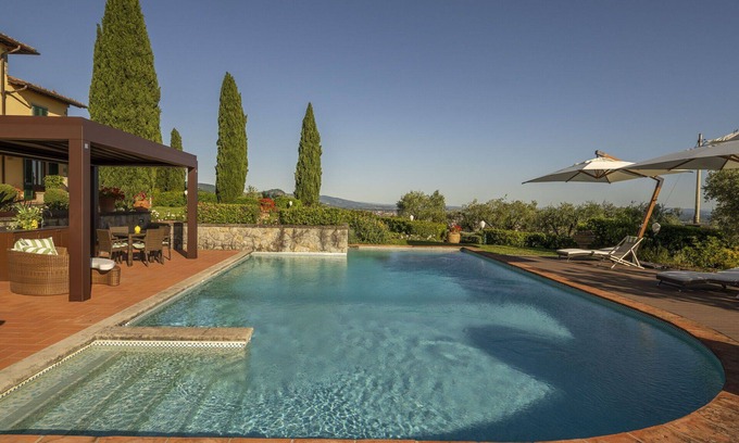 Massa e Cozzile Villa | Private Villa with hot tub, private pool, sauna, WIFI, A/C, TV, patio, panoramic view, parking