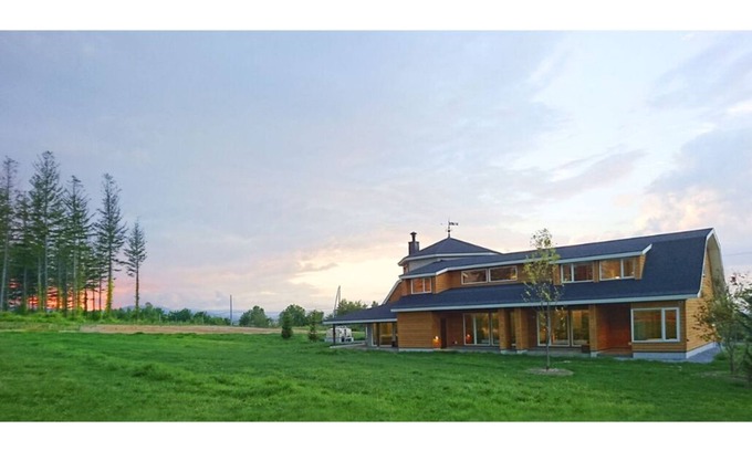 Biei House | Private villa nestled on a beautiful hill in Biei ☆ A vast site of 46,000 square meters ☆ Japanese-style room ☆ Jacuzzi