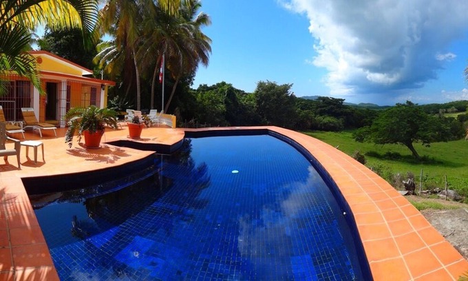 Vieques Villa | Private villa with pool and panoramic views in Pilon; 2 bedroom 2 bath villa