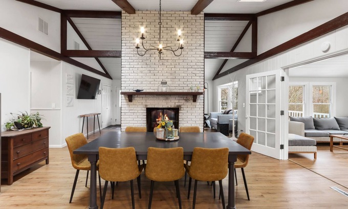 Williams Bay House | Private wooded retreat, 5BR/3BA within walking distance of Geneva Lake.