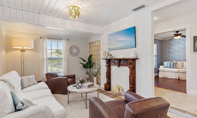 Paver Park House | Private Yard, Legacy Trail, Close to Beaches and Downtown