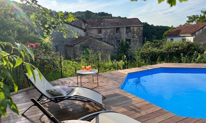 Ricco del Golfo di Spezia House | Proche des 5 Terres, Authentique Maison de Village, son Jardin et sa Piscine