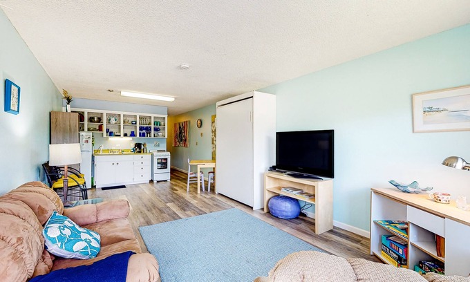 Neskowin Condo | Proposal Rock Charmer | Condo in Neskowin with creekside & ocean views