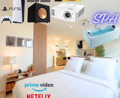 Saint-Roch - Badouillere - Chavanelle Apartment | PS5, Cinéma & Jacuzzi - Skyline Luxe