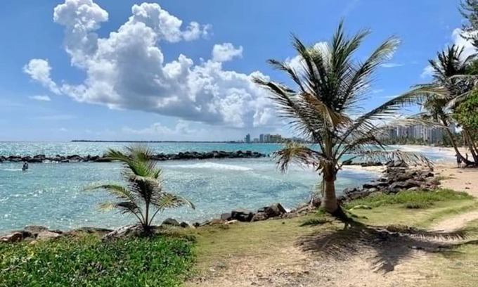 Punta Las Marias Apartment | Puerto Rico Beachside Rental w Pool Otium Rentals
