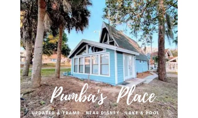 Vacation Village House | Pumba's Place, FUN, A-frame, Lake, Pool, Disney, theme parks and more!