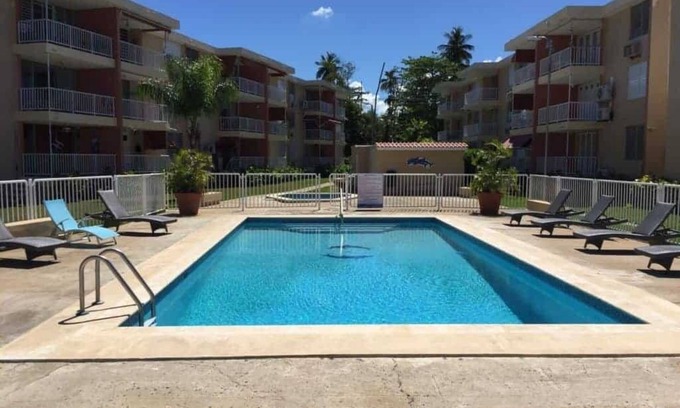 Guanajibo Condo | Punta Arenas, Your Beachfront Paradise in Playita Azul beach, sleeps 6, full A/C