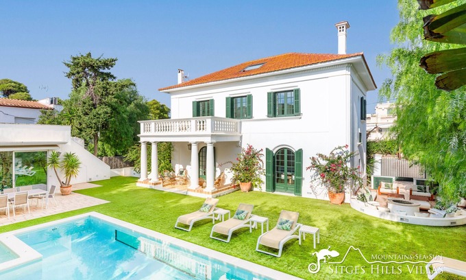 Sitges Villa | Pure Luxury Villa De Los Leones in Sitges Near Sea