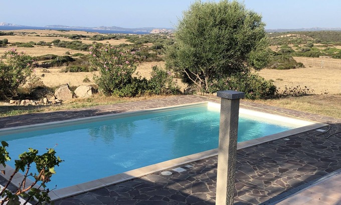 Aglientu Villa | Pure Sardina - family-friendly villa with sea-view/mountain-view and 1a pool