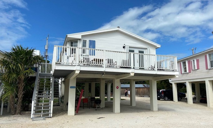 Marathon Cottage | Quaint Glamping Cottage on Private Island, Sandy Beach with Freshwater Pool!