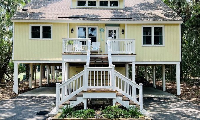 Tarpon Pond Cottage | Quaint Seabrook Island Beach Cottage Near Charleston