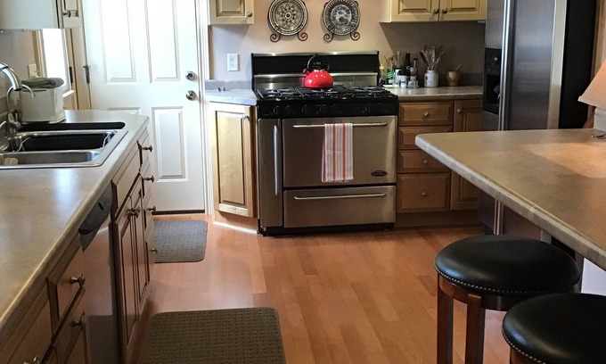Culver House | Queen bed for 1 person in the Soho district in beautiful Culver, Indiana.