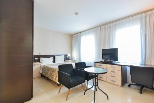 Brooklin Novo Apartment | Queen Berrini flat - Sofá Cama