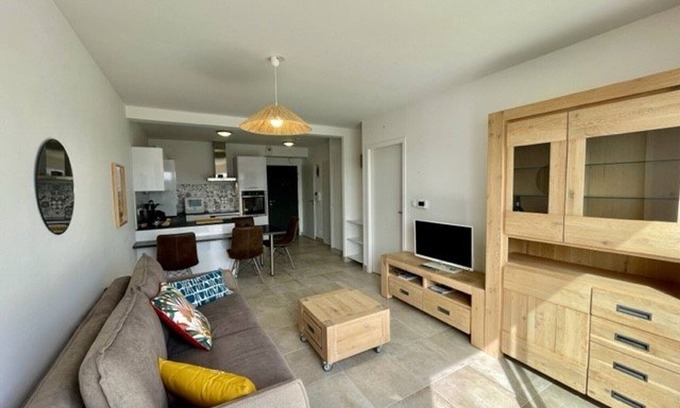 Quiberon Apartment | Quiberon: Bel appartement 2 pièces, 40m², à 300m de la plage, balcon, parking privé