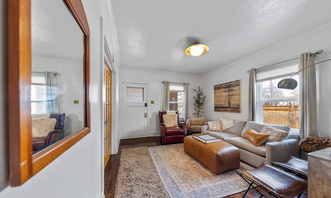 Sugar House Apartment | Quiet 3BR Sugar House Urban Escape by Mountains: Wi-Fi, Parking, Laundry