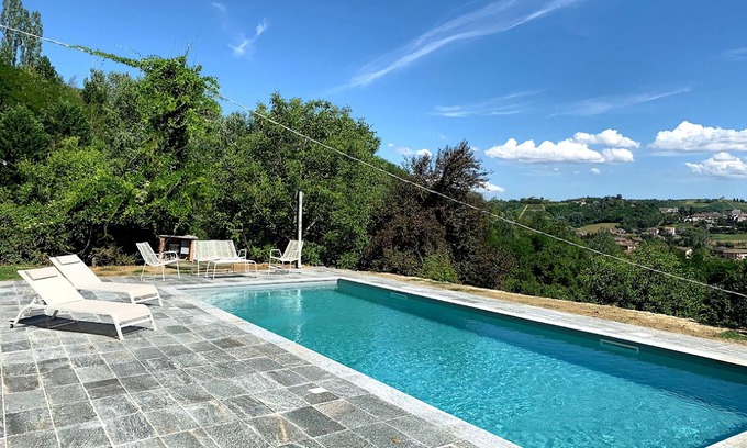 Mombercelli Villa | Quiet and charming location w/pool among the hills of the Monferrato area