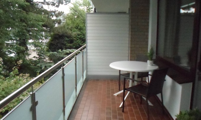 Timmendorfer Strand Resort | Quiet apartment, 1st floor with balcony, close to the beach with own beach chair