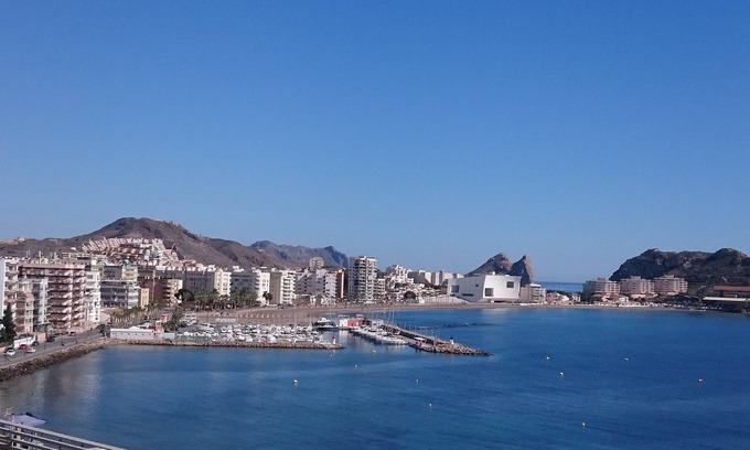 Los Geraeos Apartment | Quiet Apartment In Secluded Area of hills overlooking Aguilas Bay WIFI included