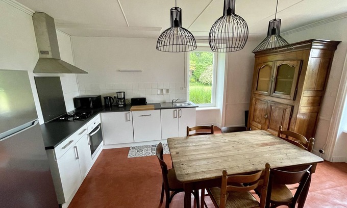 Moelan-sur-Mer House | Quiet country house 10 minutes from the beach