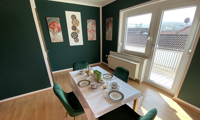 Stegaurach Apartment | Quiet holiday apartment near Bamberg