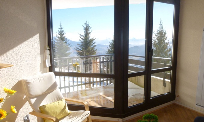 Nantes-en-Ratier Apartment | Quiet studio at 1500m, exceptional panoramic view