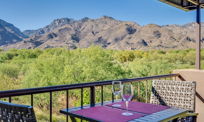 Tucson Condo | Quiet Stunning Catalina Views!