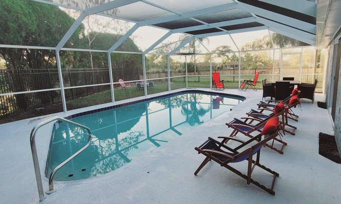 Port Richey Villa | Quite Paradise near Gulf of Mexico, Salt/Heated pool!,Port Richey