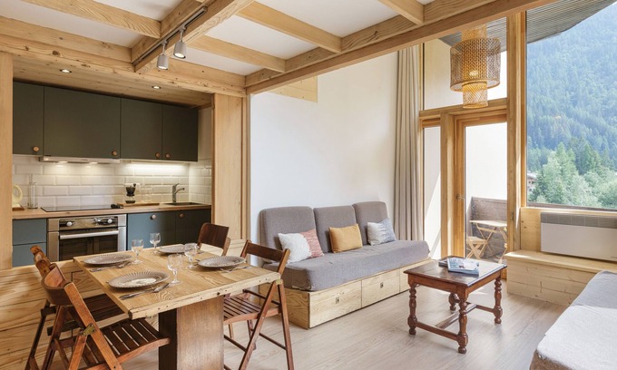 Argentiere Apartment | Résidence Grand Roc - Campanules 205, Argentière (Chamonix), France