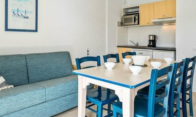Ile-aux-Moines Apartment | Résidence Pierre & Vacances La Voile d'Or *** - Apartment 6 people - 1 bedroom + 1 sleeping area - Duplex - Balcony