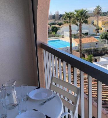 Naturist Village Apartment | Résidence Port Soleil Bâtiment B3 - Studio cabine 4 pers Résidence Port Soleil MAE-3004