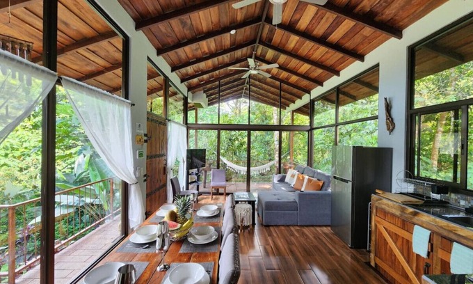 Penas Blancas Cabin | Rainforest Glass Cabin, El Congo, La Fortuna